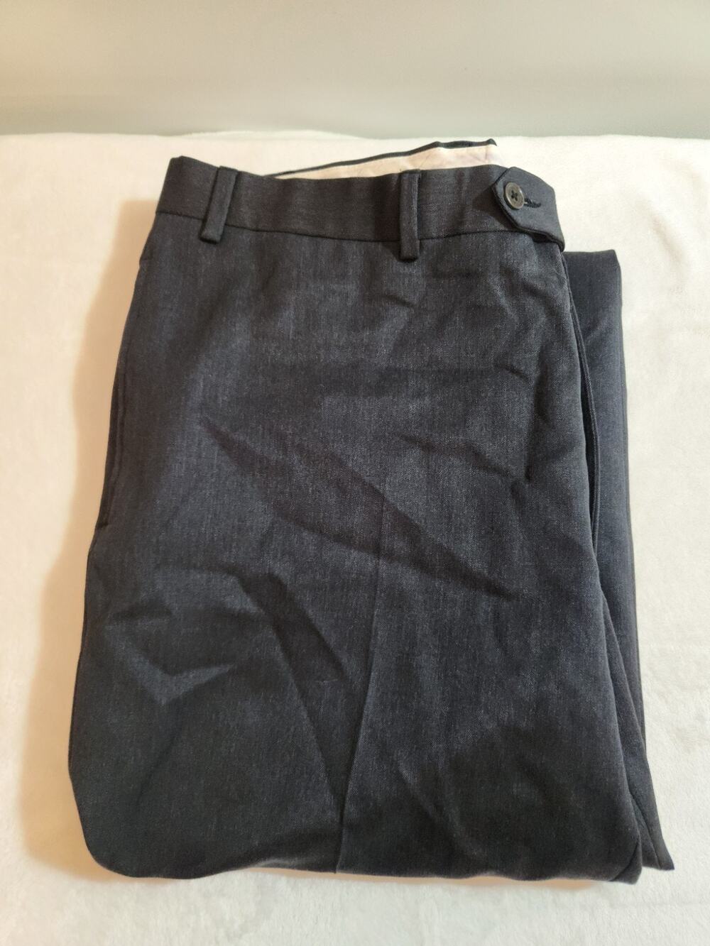 Brooks Brothers Wool Pants Mens 40 X 30 (Actual 39 X 29) Blue Dress Business